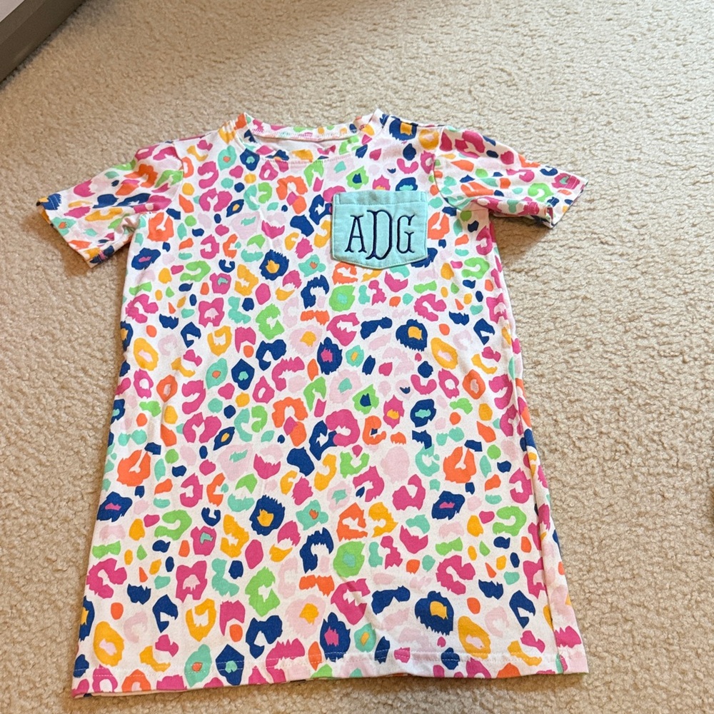 Colorful Leopard Print dress